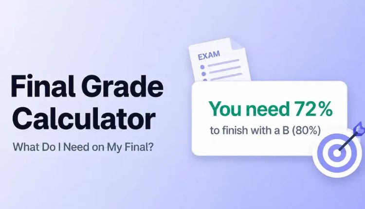 Final Grade Calculator