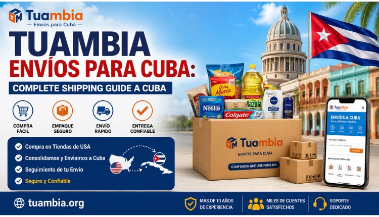 tuambia envios para cuba