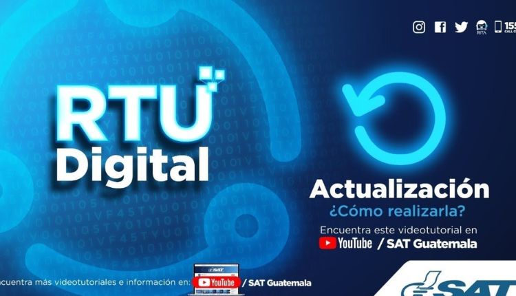 actualizar rtu