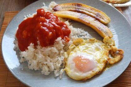 Arroz A La Cubanas Para 4 Personas