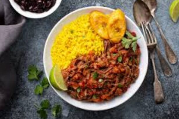 Comida Ropa Vieja Cuba