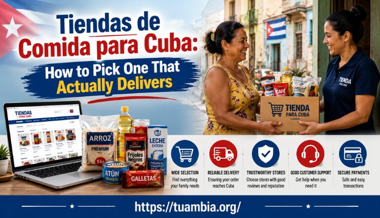 Tiendas de Comida para Cuba